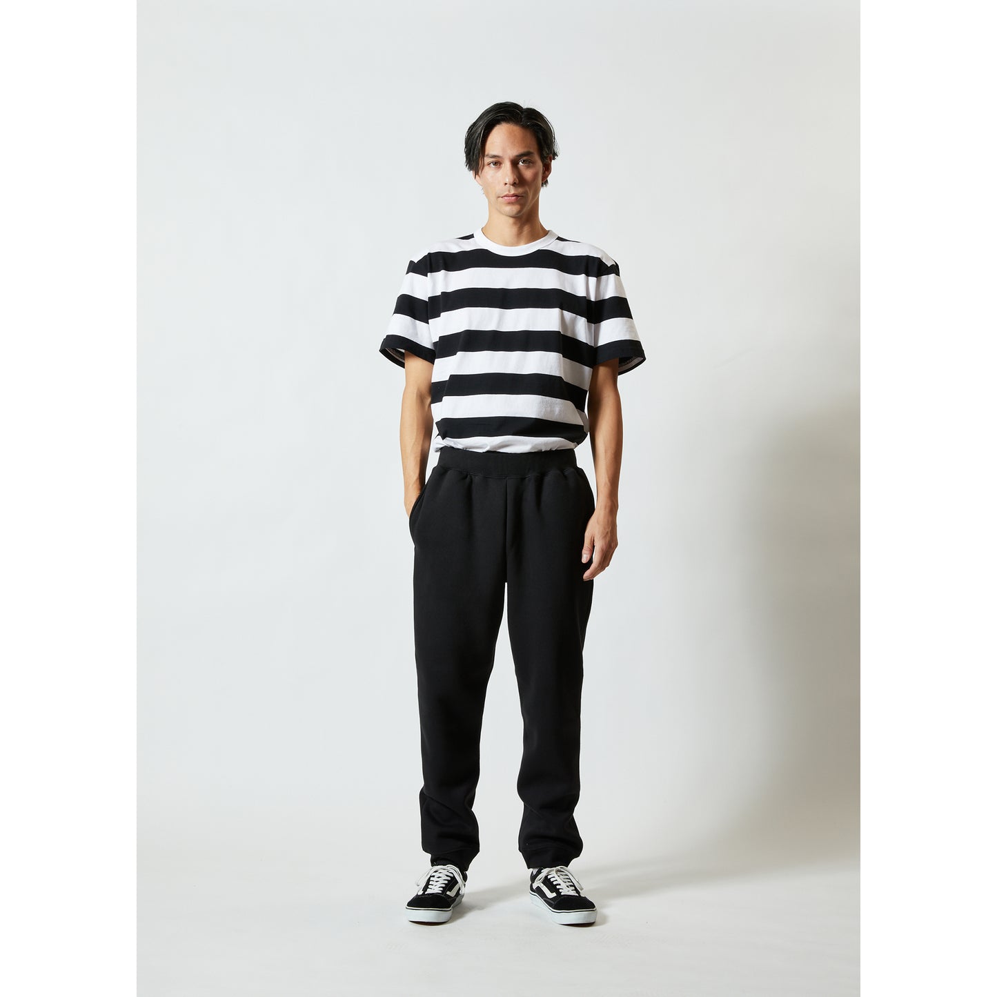 黒 スウェット パンツ（裏起毛） / United Athle 5624-01