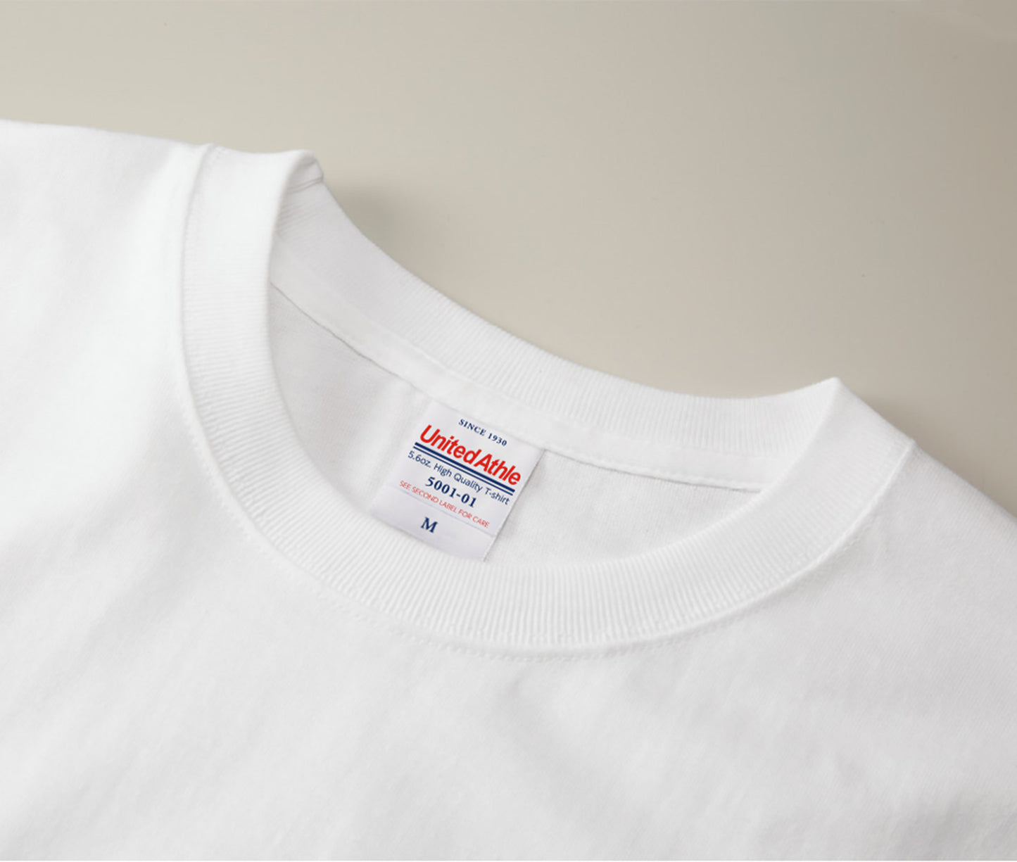 白 Tシャツ / United Athle 5001